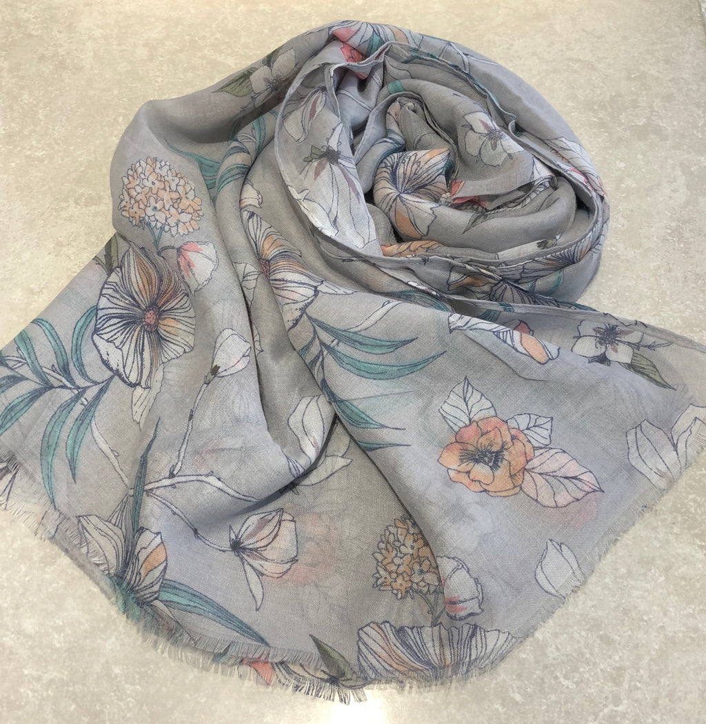 Vale Grey Scarf