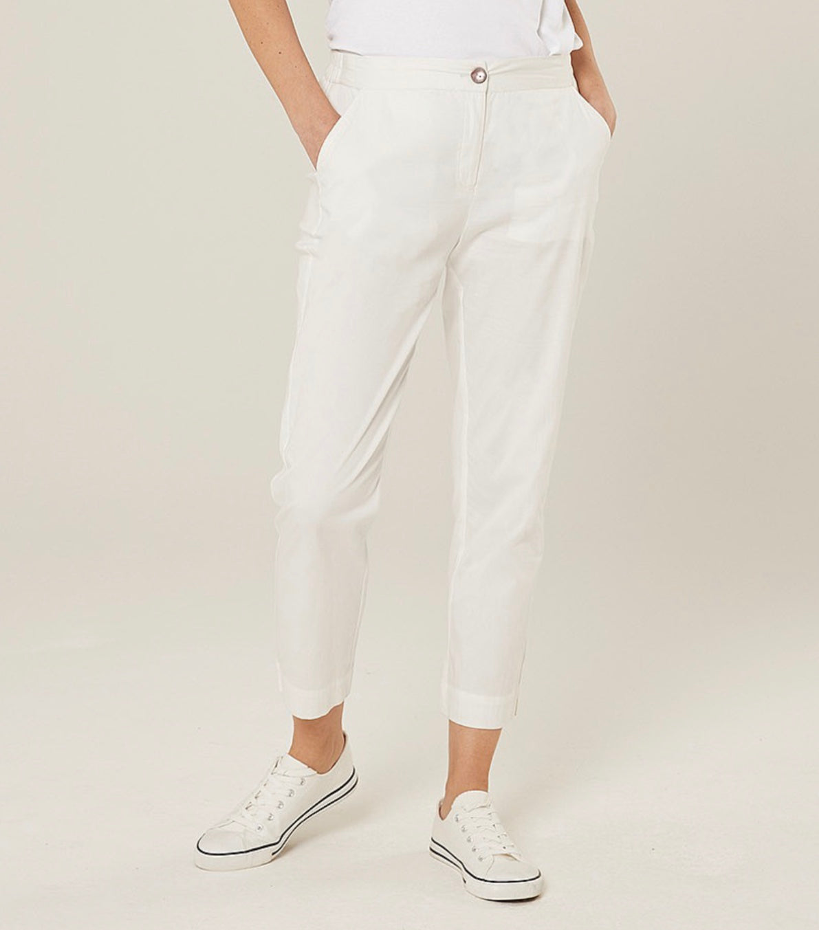 Stretch Light Poplin Folly Trouser