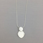 Mat Silver Necklace