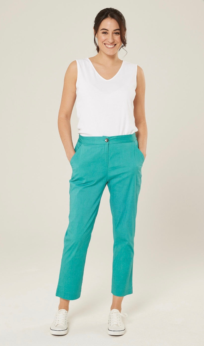 Stretch Light Poplin Folly Trouser