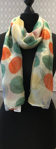 Green Spot Scarf