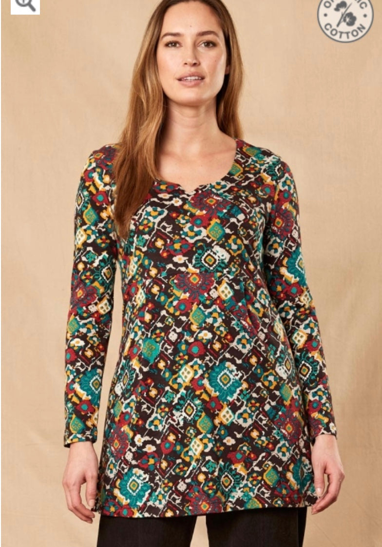 Karensa Pleat Front Tunic