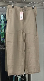 Linen 3/4 Crop Trousers