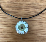 Double Side Daisy Pendant