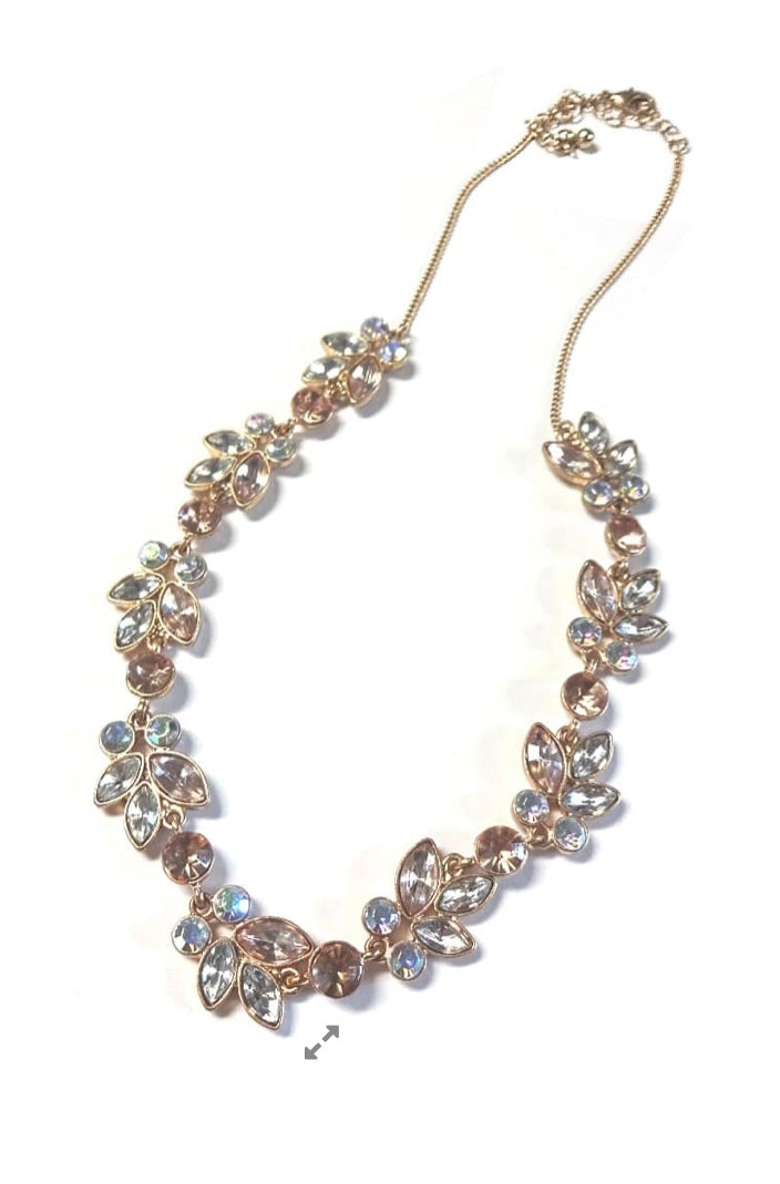 Iridescent Petal Necklace