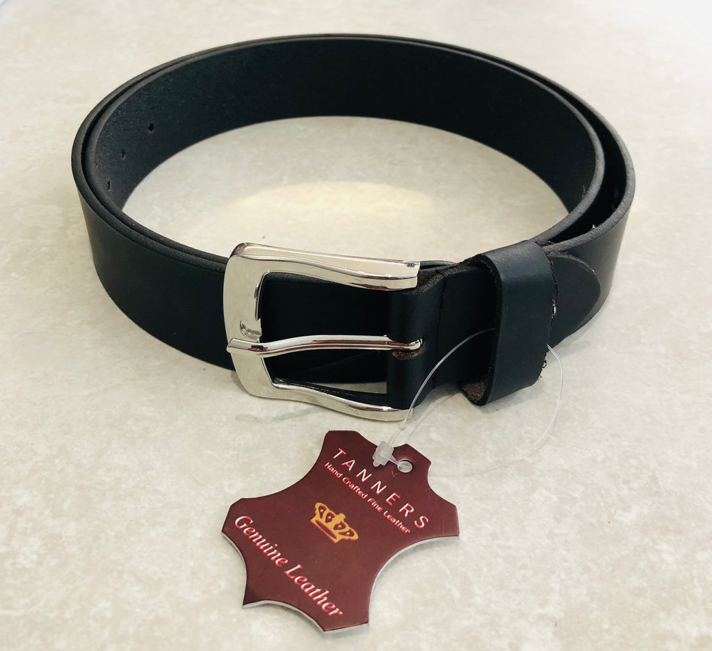 Leather Black Belt