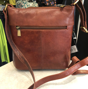 Leather Crossbody Bag 6126