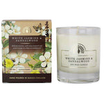 White Jasmine and Sandalwood Scented Candle