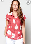 Cotton Voile Short-Sleeved Shirt